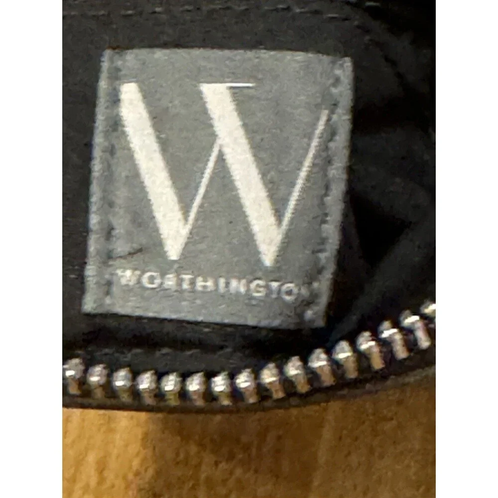 Worthington Zoe Hands-Free Crossbody bag with Silver Chain & Hardware